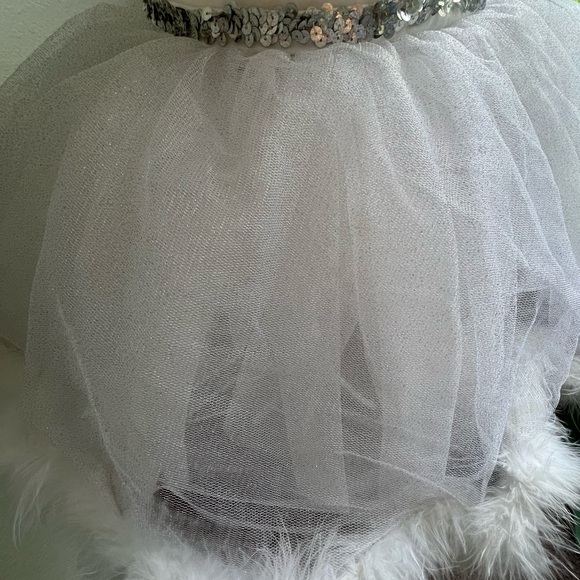 White Sparkly Tutu - Picture 3 of 4